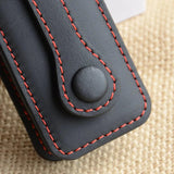 Leather Car Key Case for Porsches Macan 911 Keychain Holder