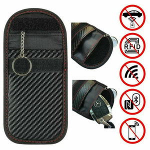 Anti-theft Car Key Fob RFID Signal Blocker Faraday RFID Signal Blocking Pouch