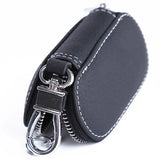 Protective Auto Car Key Bag Cover Zipper Leather Case