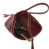 Leather Unisex Key Wallet Multifunction Keys Organizer Men Key Holders Ladie...