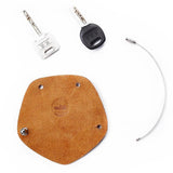 Leather Key Holder Small Home Storage Bag Minimalist Key Ring Pouch