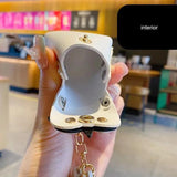 Owl Backpack Pendant Bag Headphone Mini Purse Earphone Bluetooth PU Leather