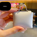 Owl Backpack Pendant Bag Headphone Mini Purse Earphone Bluetooth PU Leather