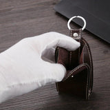 Etaofun Leather Car Key Holder for Men, Vintage Keys Case