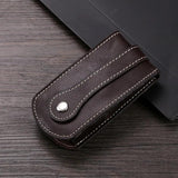 Etaofun Leather Car Key Holder for Men, Vintage Keys Case