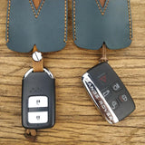 Leather Car Keychain Holder Organizer - Prince Design