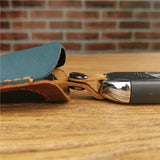 Leather Car Keychain Holder Organizer - Prince Design