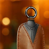 Leather Car Keychain Holder Organizer - Prince Design