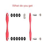 Key Wallet Key Holder for Keychain Genuine Leather Compact Smart Key Organizer