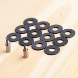 Key Wallet Key Holder for Keychain Genuine Leather Compact Smart Key Organizer