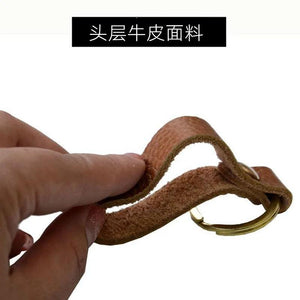 Metallic Key Wallets Keychain Leather Key Organizer Holder