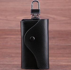 Cowhide Key Case Business Leather Key Bag Door Key Chain