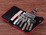 Cowhide Key Case Business Leather Key Bag Door Key Chain