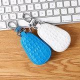Crocodile Pattern Leather Car Key Bag