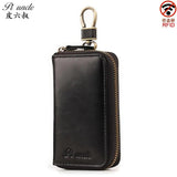 Cowhide Leather Key Holders Vintage Style Key Chains