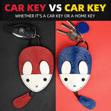 Bunny Key Wallet Leather Smart Key Holder Soft Bag Housekeeper Key Chain