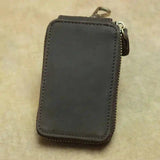 Vintage Layer Cowhide Men Key Wallets