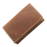 Western Leather Three Folder Car Key Bag