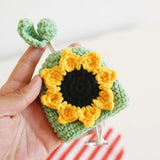 Knitted Key Case Pull Type Key Wallet Key Pig Pouch Organizer