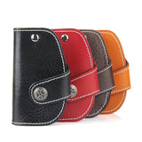4 Colors KeyKey Holder Wallet Leather Unisex Wallet Key Organizer