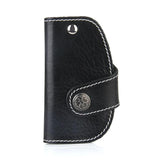 4 Colors KeyKey Holder Wallet Leather Unisex Wallet Key Organizer