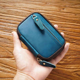 Men Leather Key Bag Large Capacity ID Bags