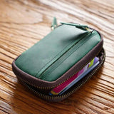 Men Leather Key Bag Large Capacity ID Bags