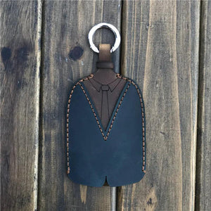 Genuine Leather Key Chain Pouch Car Key Holder Keys Case