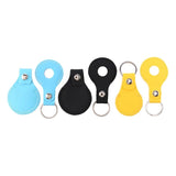 6Pcs PU Leather Case with Key Ring for Airtags Finder