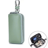 Leather Key Wallets Multifunctional Key Pouch