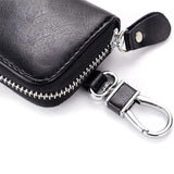 Leather Key Wallets Multifunctional Key Pouch