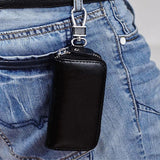 Leather Key Wallets Multifunctional Key Pouch