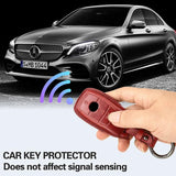 Leather Key Case for BENZ GLA200 C200L GLC260 GLK300 CLA