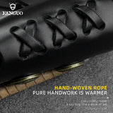 Men's Leather Key Wallet Car Smart Key Holder Housekeeper Key Case Pouch