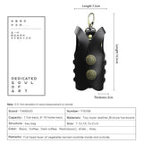 Men's Leather Key Wallet Car Smart Key Holder Housekeeper Key Case Pouch