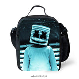 Marshmello Insulated Lunch Bag For Students Boy Children