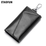 Etaofun Men's Leather Housekeeper, Retro Vintage Key Holder