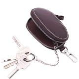 Leather Housekeeper Men Key Holder Wallet Car Keychain