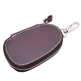 Leather Housekeeper Men Key Holder Wallet Car Keychain