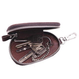 Leather Housekeeper Men Key Holder Wallet Car Keychain