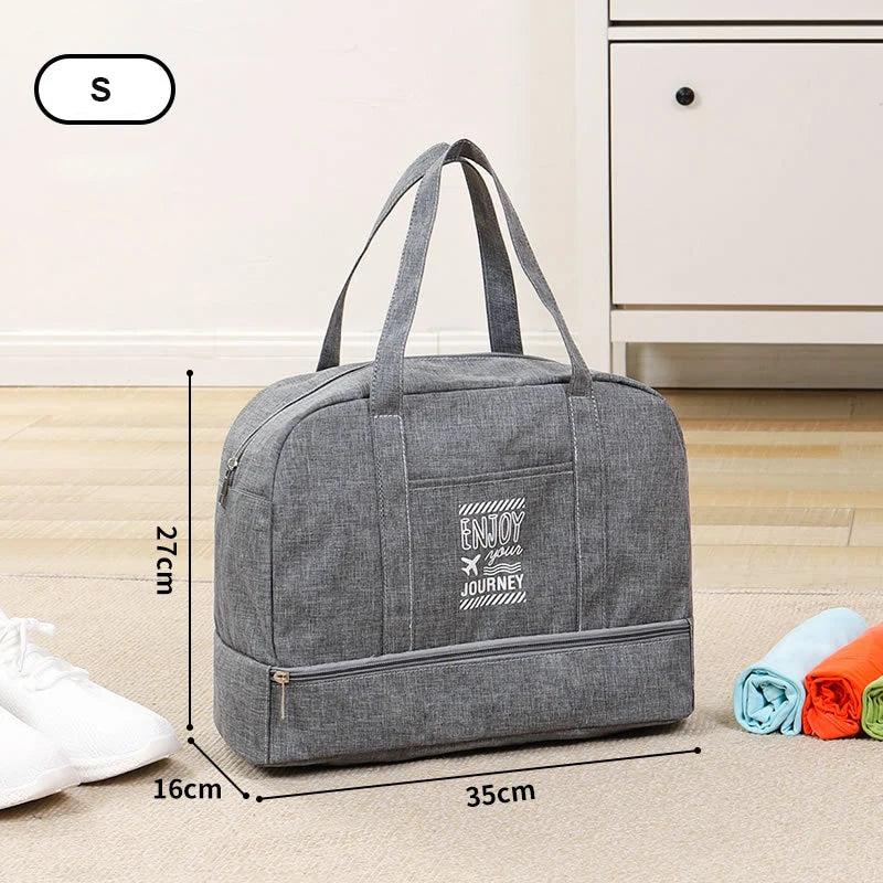 Waterproof Travel Tote Weekend Duffle Pouch Storage Organize Handbag