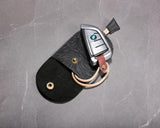 Custom Engraved Leather Car Key Holder Wallet 002