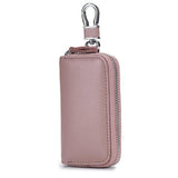 Leather KeyChain Multifunction Key Bag Organizer Wallet Holder