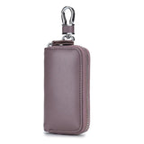 Leather KeyChain Multifunction Key Bag Organizer Wallet Holder