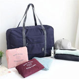 Nylon Foldable Travel Bag Large Capacity Unisex Handbag