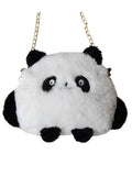 Plush Panda Bag Compact Doll Chain One-shoulder Diagonal Makeup Change Handbag