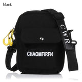 Letter Printed Crossbody Shoulder Bag Small Square Handbag