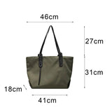 Modern Washable Women Shoulder Bag Portable Lady Tote Pouch