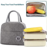 Love Print Insulated Lunch Bag Thermal Cooler Tote Organizer