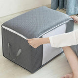 Large Foldable Clothing Storage Bag Quilt Closet Organizer Sock Organizer Bag